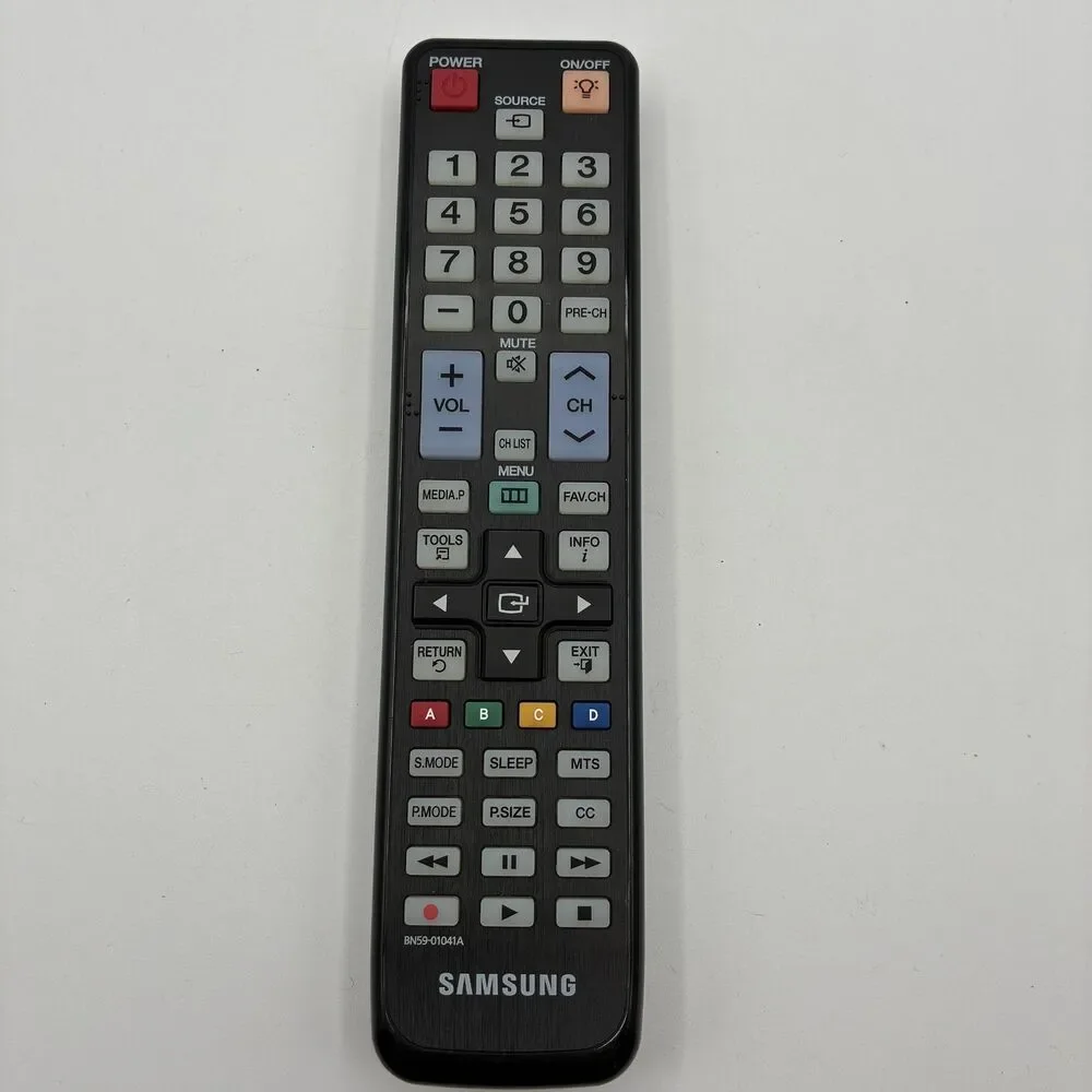 Samsung BN59-01041A Original IR TV Remote Control Black